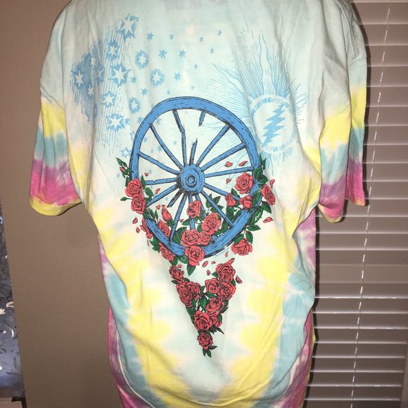 2020 Bertha Grateful Dead Roses T Shirt XL  NEW  Price is Firm - Picture 3 of 5